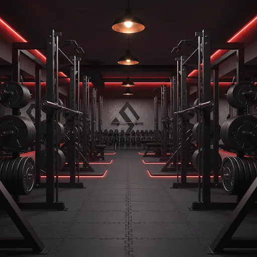 Interno palestra Kairos